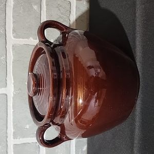 Antique Bean Pot 8" x 6"